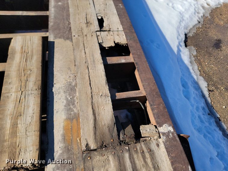 image for item LA9589 1994 Load King 503605DD lowboy equipment trailer