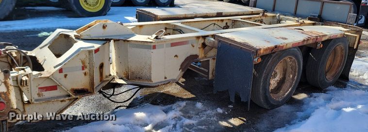 image for item LA9589 1994 Load King 503605DD lowboy equipment trailer