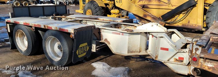 image for item LA9589 1994 Load King 503605DD lowboy equipment trailer