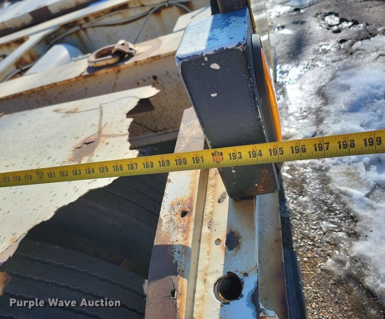 image for item LA9589 1994 Load King 503605DD lowboy equipment trailer