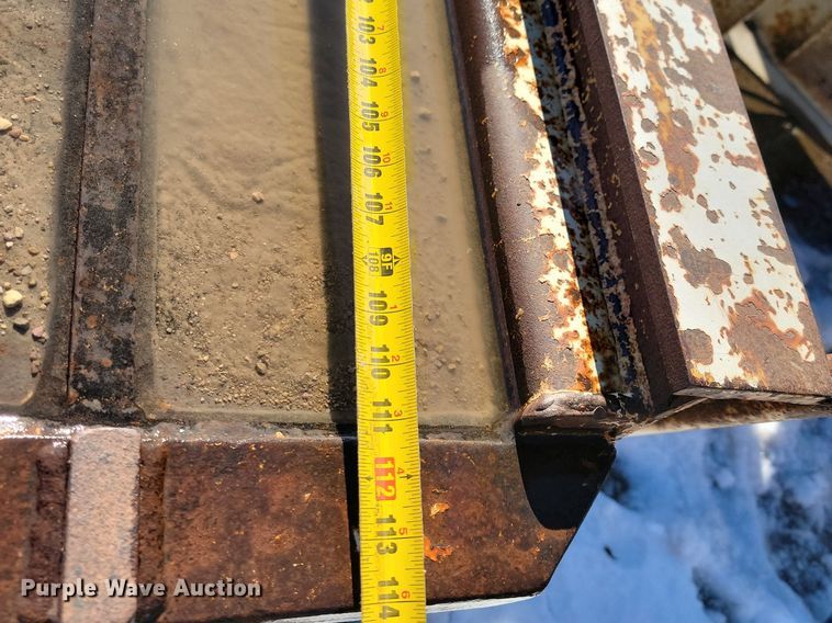 image for item LA9589 1994 Load King 503605DD lowboy equipment trailer