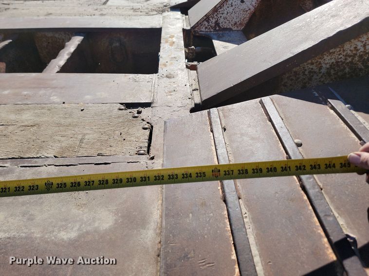 image for item LA9589 1994 Load King 503605DD lowboy equipment trailer