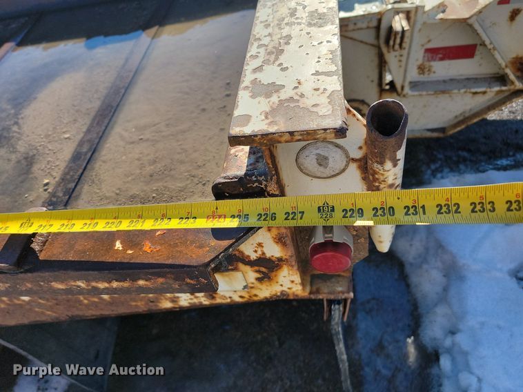 image for item LA9589 1994 Load King 503605DD lowboy equipment trailer