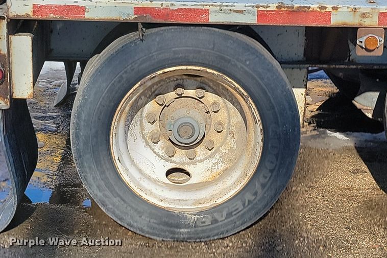 image for item LA9589 1994 Load King 503605DD lowboy equipment trailer