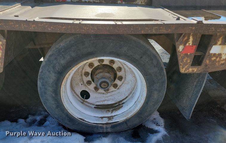 image for item LA9589 1994 Load King 503605DD lowboy equipment trailer