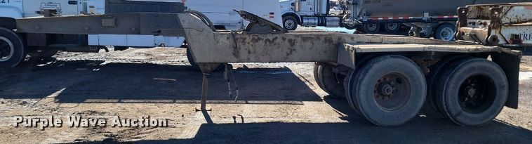 image for item LA9589 1994 Load King 503605DD lowboy equipment trailer