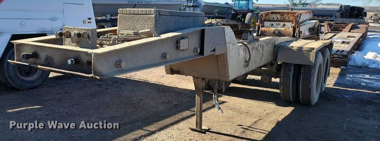 image for item LA9589 1994 Load King 503605DD lowboy equipment trailer