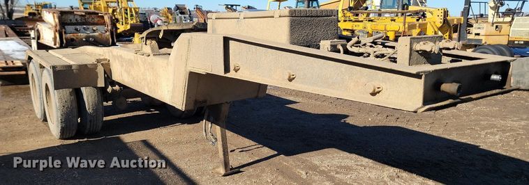 image for item LA9589 1994 Load King 503605DD lowboy equipment trailer