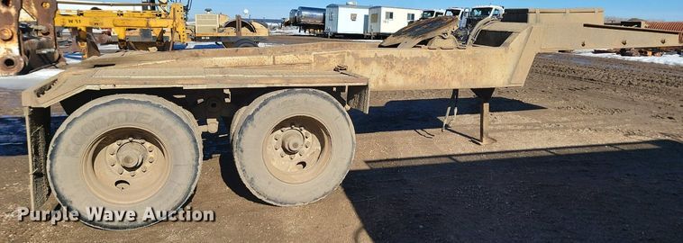 image for item LA9589 1994 Load King 503605DD lowboy equipment trailer