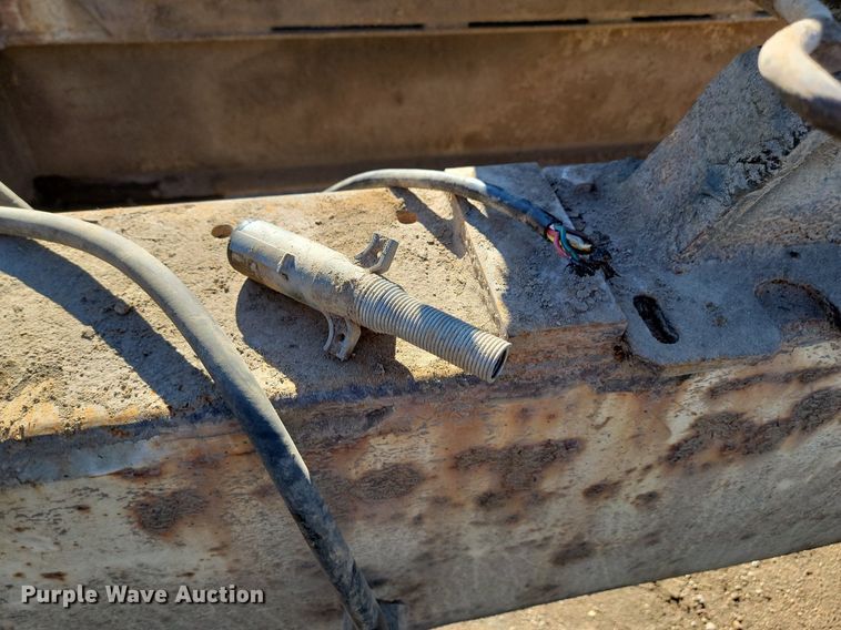 image for item LA9589 1994 Load King 503605DD lowboy equipment trailer