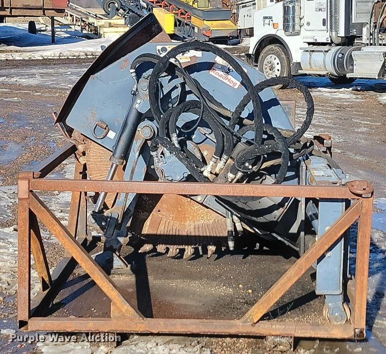 image for item LA9593 Road Hog  RS18EHS skid steer rock saw