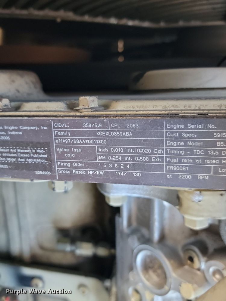 image for item LA9602 2000 Ingersoll Rand DD-130 double drum roller