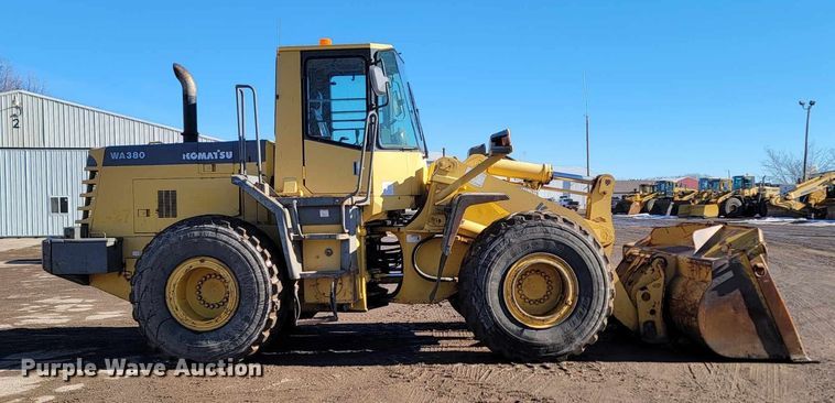 image for item LA9603 2000 Komatsu  WA380-3MC wheel loader