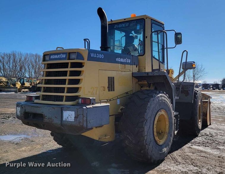 image for item LA9603 2000 Komatsu  WA380-3MC wheel loader