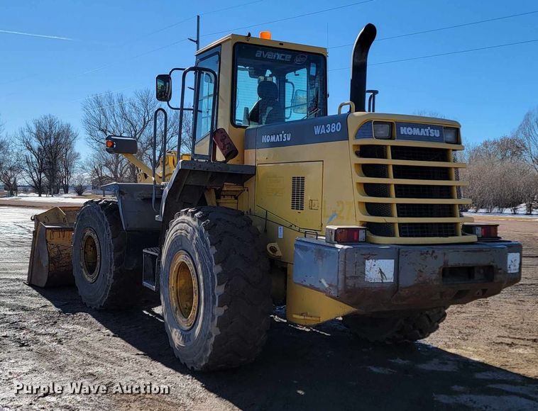 image for item LA9603 2000 Komatsu  WA380-3MC wheel loader