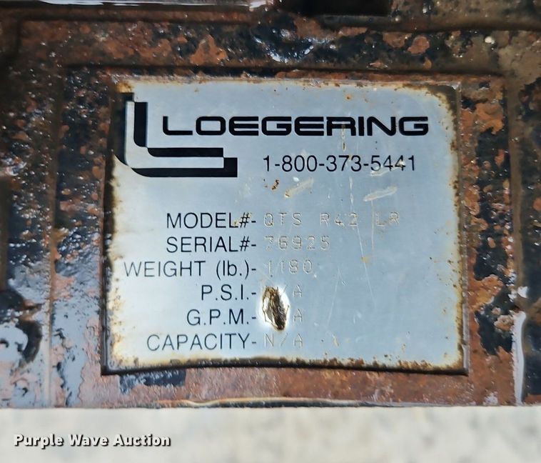 image for item LB9746 2010 Vermeer RTX1250 cable plow