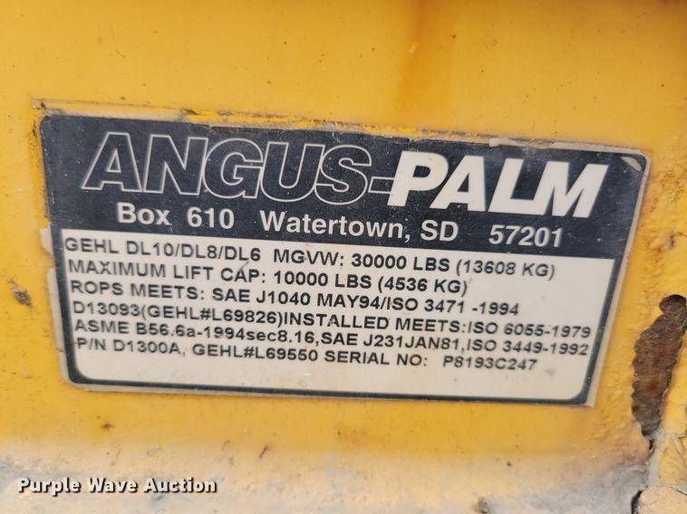 image for item LC9811 1998 Gehl DL-6H telehandler