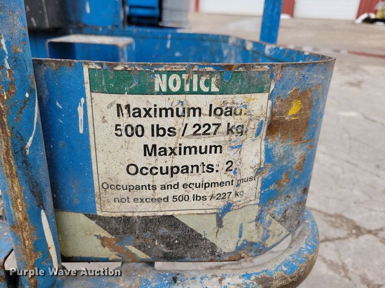 image for item LC9812 1999 Genie Z-30/20 boom lift