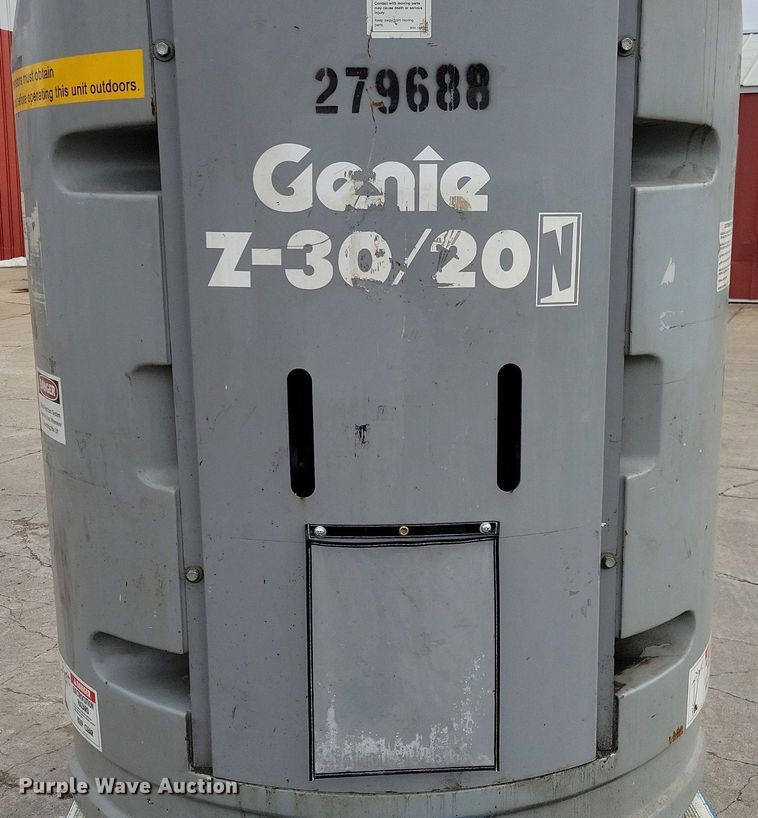 image for item LC9812 1999 Genie Z-30/20 boom lift