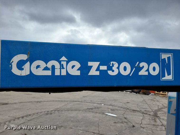 image for item LC9812 1999 Genie Z-30/20 boom lift