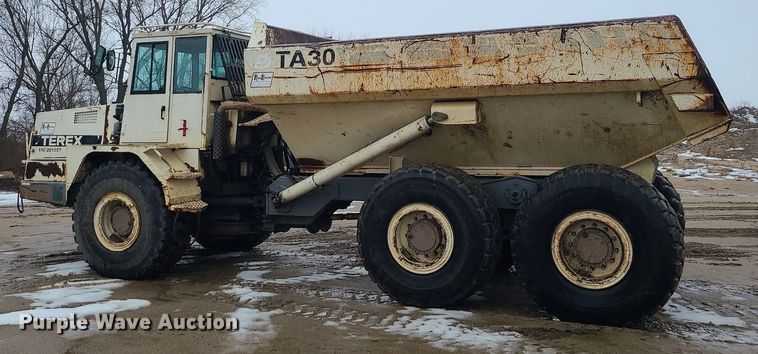 image for item LJ9497 2000 Terex TA30 haul truck