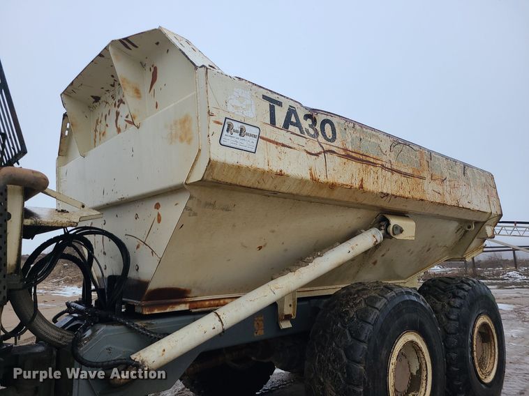 image for item LJ9497 2000 Terex TA30 haul truck