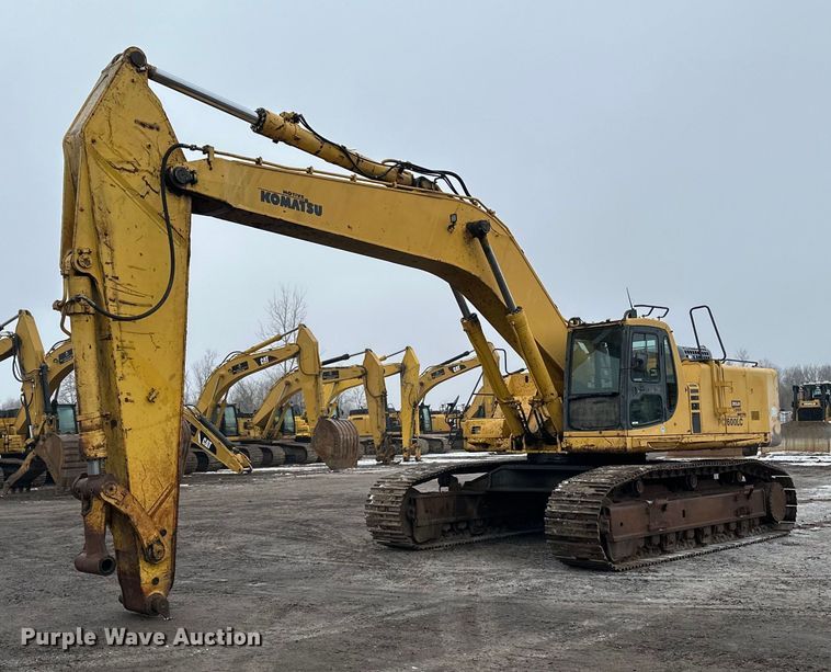 image for item LO9478 2000 Komatsu  PC600LC-6 excavator