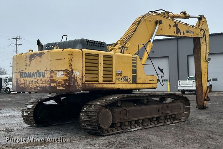 image for item LO9478 2000 Komatsu  PC600LC-6 excavator