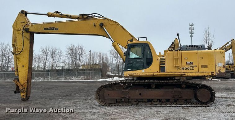 image for item LO9478 2000 Komatsu  PC600LC-6 excavator