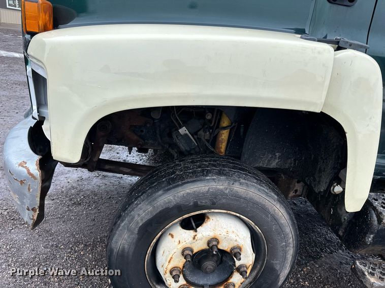 image for item LO9481 2007 GMC Kodiak dump flatbed truck