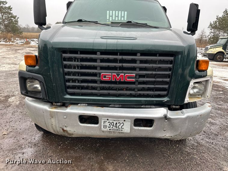 image for item LO9481 2007 GMC Kodiak dump flatbed truck