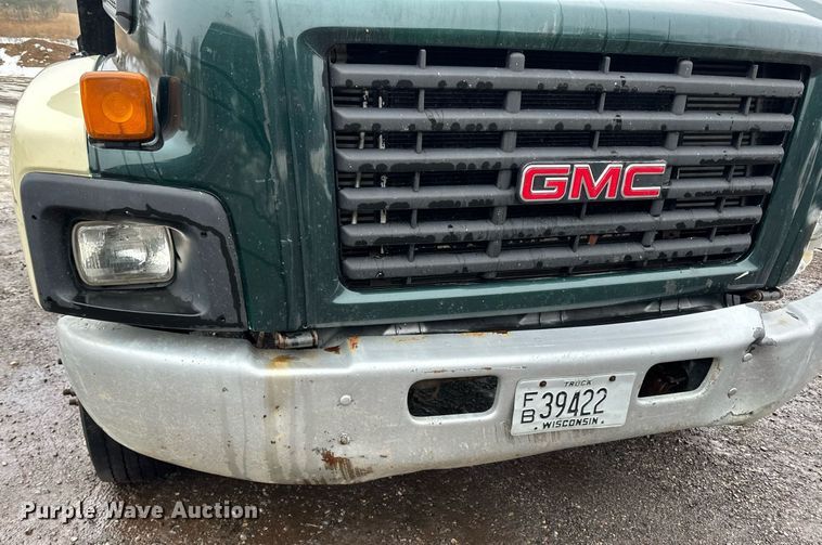 image for item LO9481 2007 GMC Kodiak dump flatbed truck