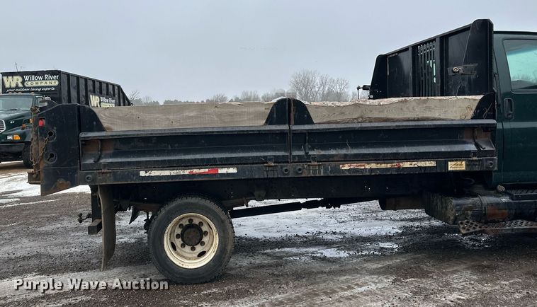 image for item LO9481 2007 GMC Kodiak dump flatbed truck