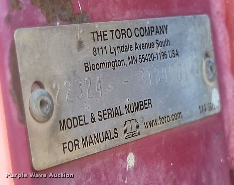 image for item MI9926 2012 Toro Dingo TX 525 compact utility loader