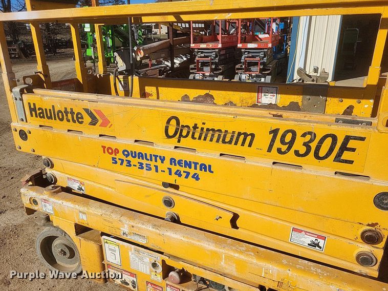 image for item MI9928 2009 Haulotte Optimum 1930E scissor lift