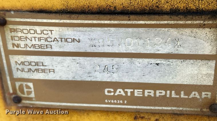 image for item MO9154 1984 Caterpillar 245 excavator