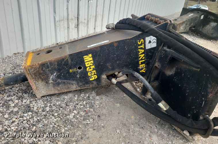 image for item MQ9579 Stanley MB556 skid steer breaker