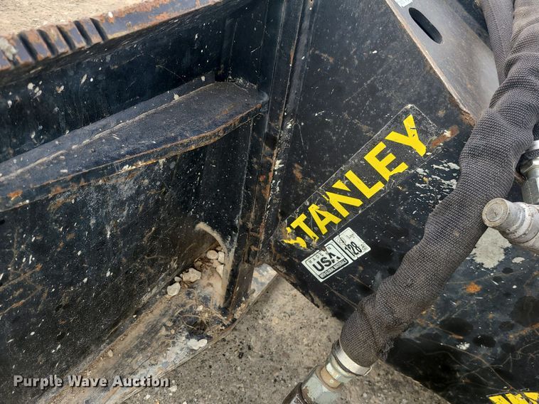 image for item MQ9579 Stanley MB556 skid steer breaker