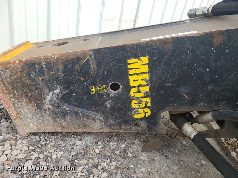 image for item MQ9579 Stanley MB556 skid steer breaker