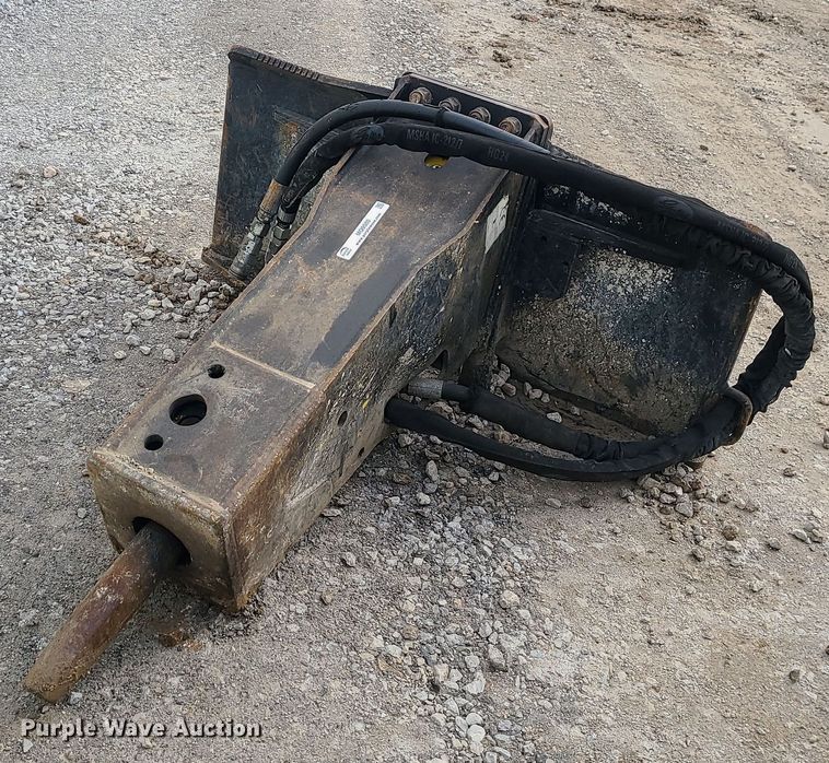 image for item MQ9580 Stanley MB556 skid steer breaker