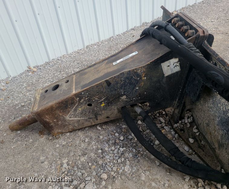 image for item MQ9580 Stanley MB556 skid steer breaker