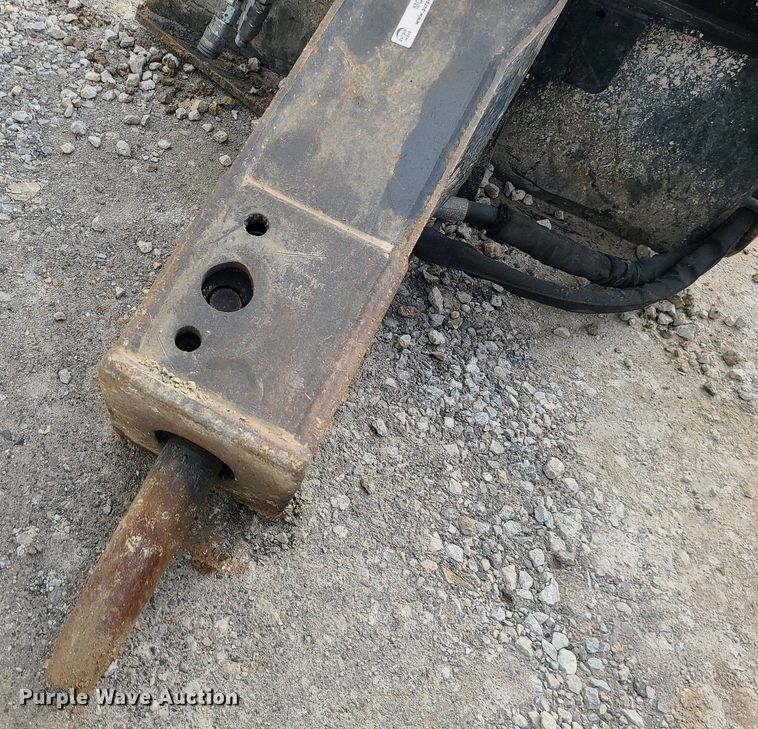 image for item MQ9580 Stanley MB556 skid steer breaker