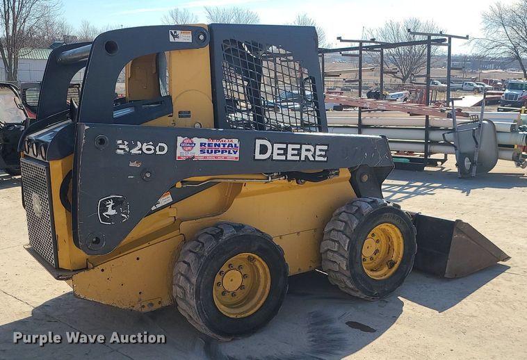 image for item MQ9601 2012 John Deere  326D skid steer loader