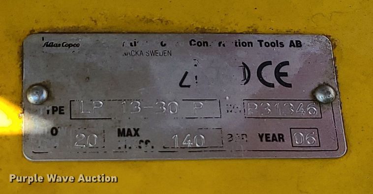 image for item MQ9608 Atlas Copco hydraulic power unit