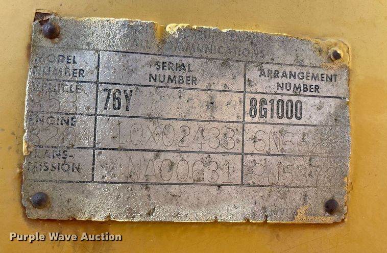 image for item NA9751 Caterpillar 953 loader