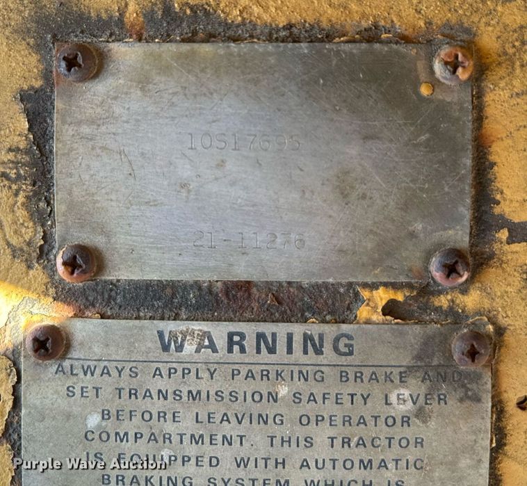 image for item NA9761 1971 Fiat-Allis 21-B dozer