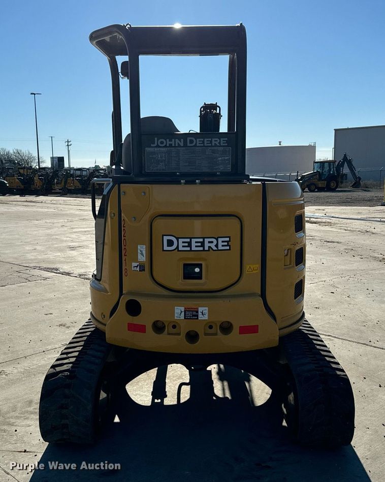 image for item NA9785 2020 John Deere 35G mini excavator