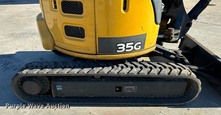 image for item NA9785 2020 John Deere 35G mini excavator