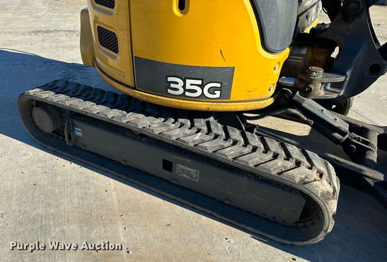 image for item NA9785 2020 John Deere 35G mini excavator
