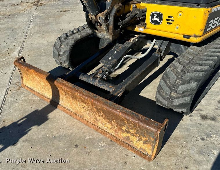 image for item NA9786 2020 John Deere 35G mini excavator